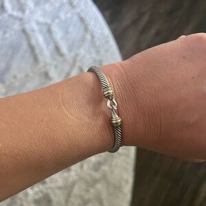 David Yurman Silver Bracelet Timeless Elegance